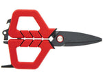 Bubba Blade Small Shears w/No-Slip Grip & Bottle Opener/Sharpener Red 1099913