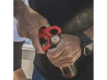 Bubba Blade Small Shears w/No-Slip Grip & Bottle Opener/Sharpener Red 1099913