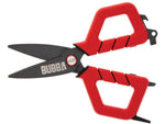 Bubba Blade Small Shears w/No-Slip Grip & Bottle Opener/Sharpener Red 1099913