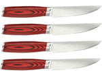 Bubba Blade Steak Kitchen Knife Set 4.5in Stainless Steel G10 Handle 1137660