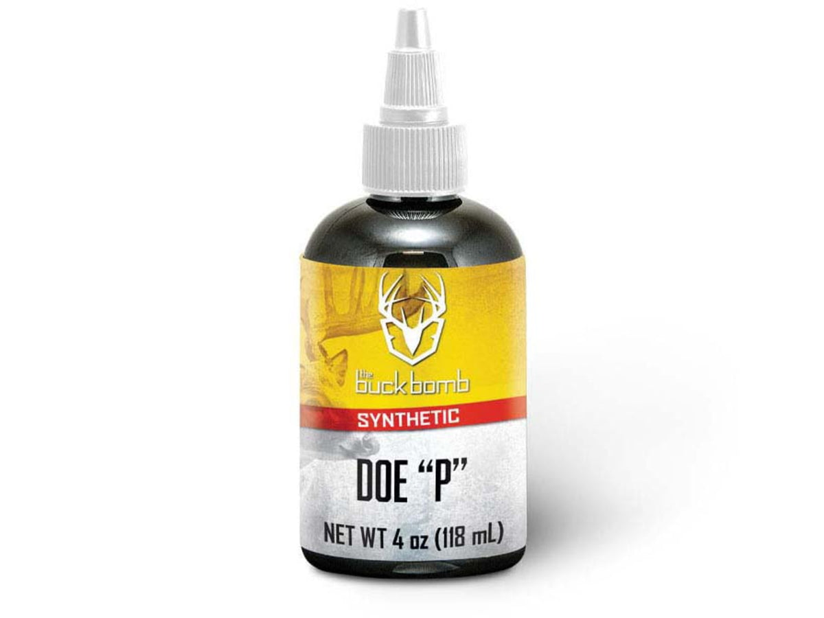 Buck Bomb Synthetic Doe P Liquid w/Wicks 4oz HS-BB-200047