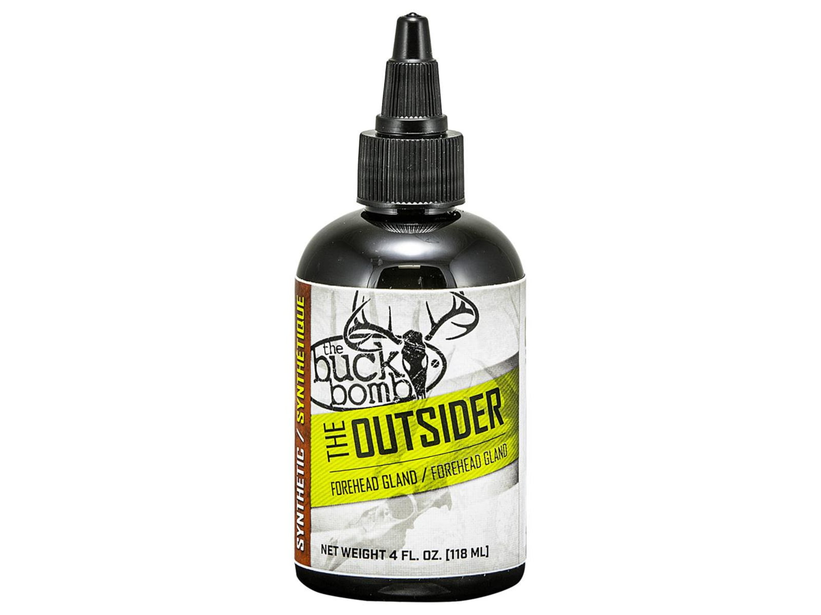 Buck Bomb Synthetic Forehead Gland Liquid w/Wicks Yellow 4oz