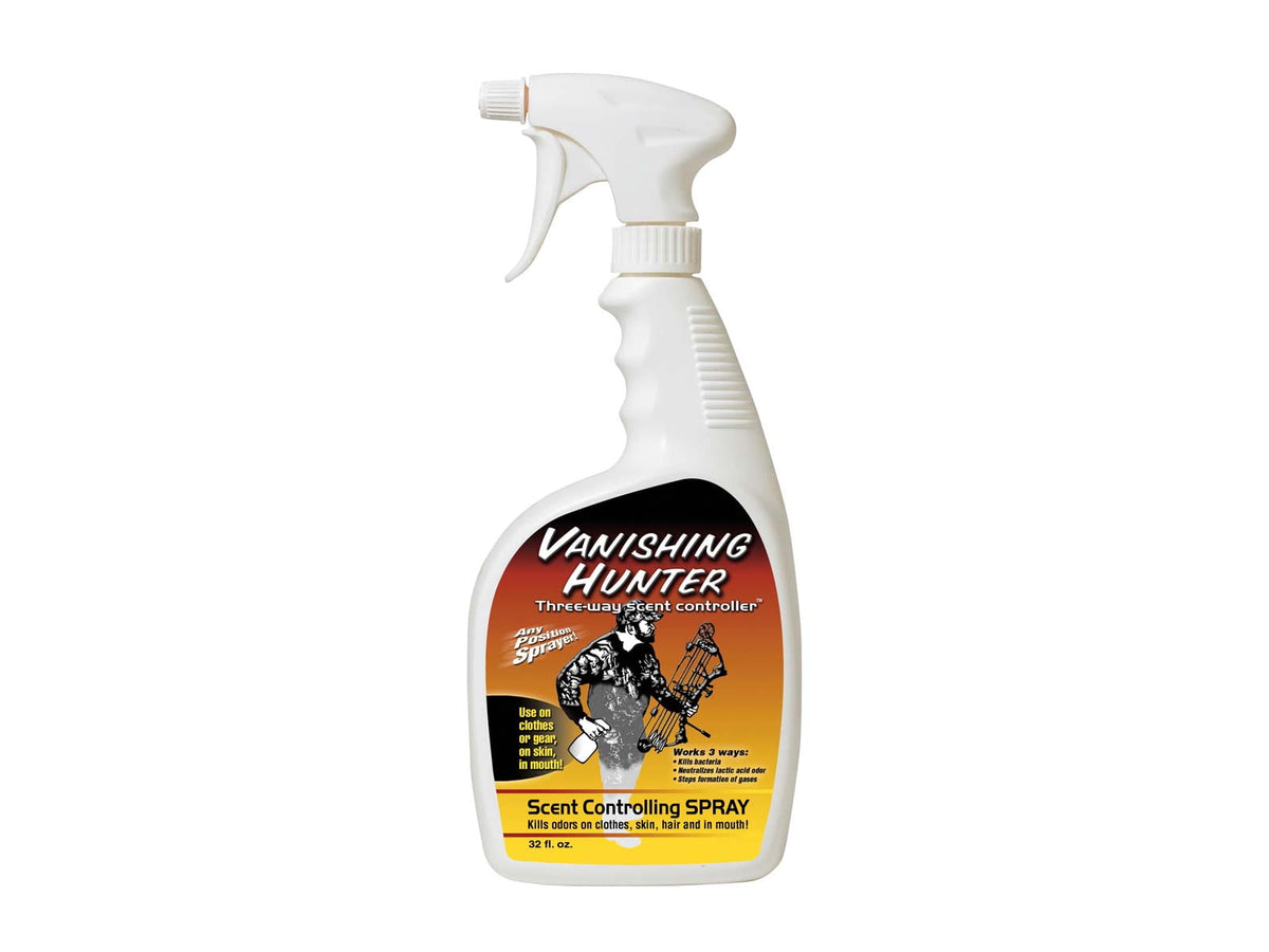 Buck Fever Vanishing 3-Way Hunter Scent Controller 32oz. Spray Bottle BFVH32