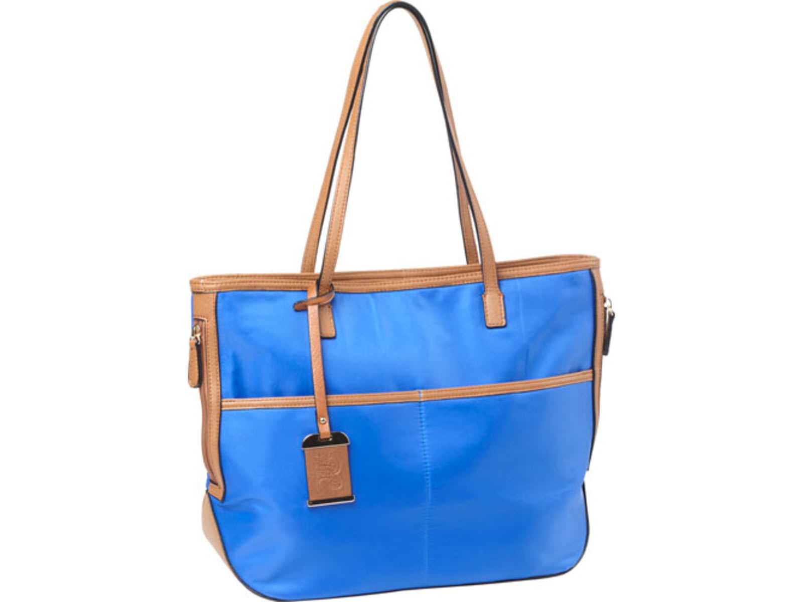 Bulldog Cases & Vaults Tote Style Nylon Purse W/Holster Electric Blue BDP-057