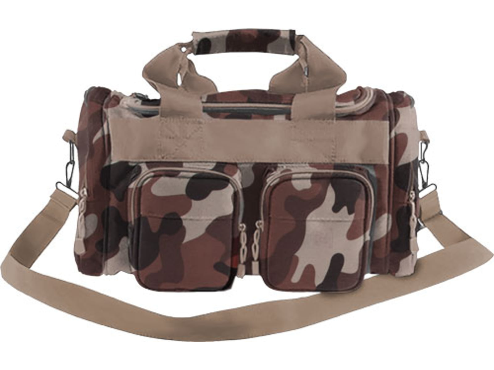Bulldog Cases & Vaults Standard Range Bag w/ Strap Throwback Camo BD900TBC