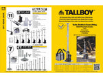 Bulldog Winch 12pc TallBoy Off Road Jack 12T Black 50016