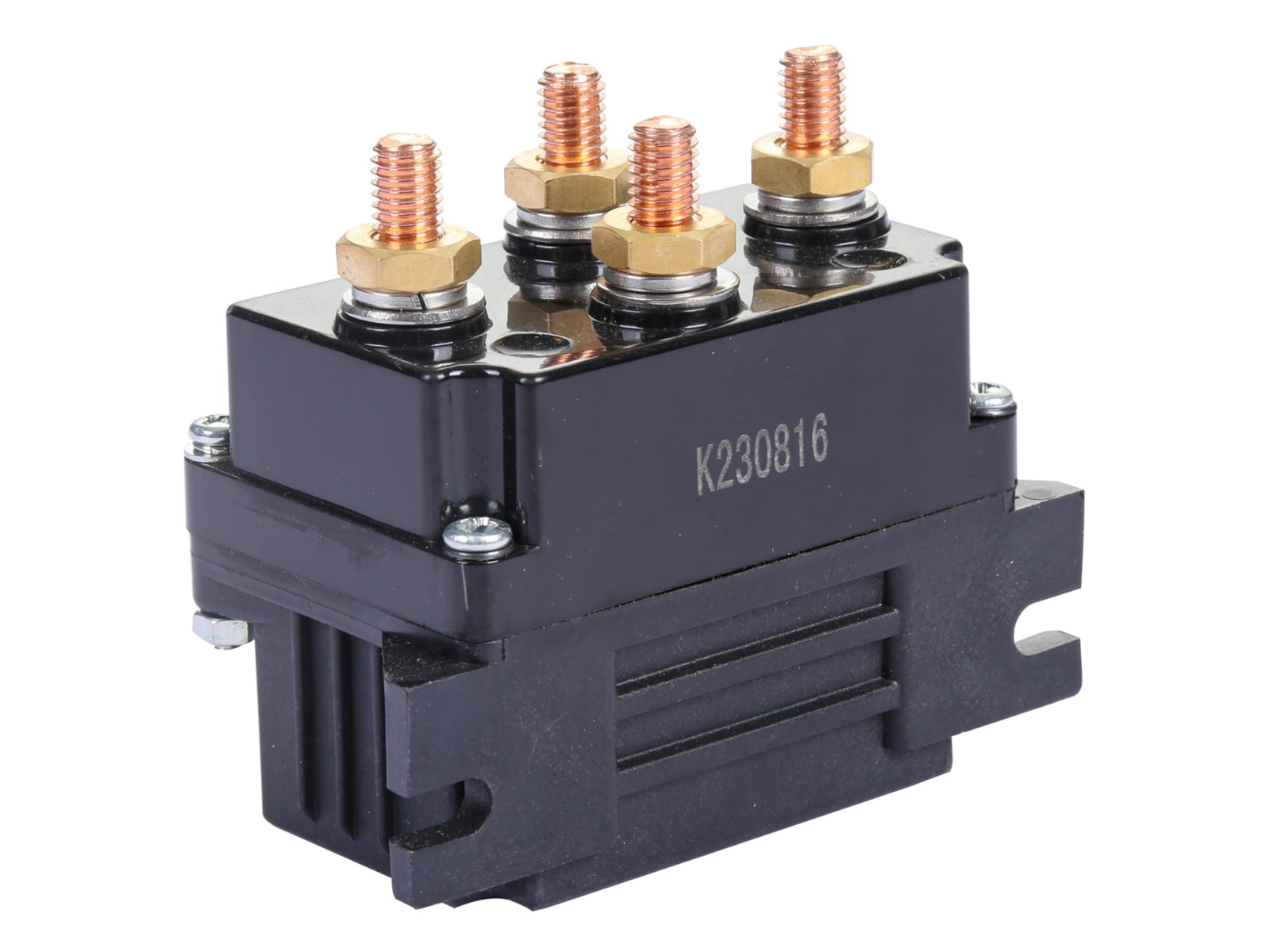 Bulldog Winch Contactor Replacement for 10065X Series 450A Black 20437
