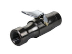 Bulldog Winch Locking Air Chuck 1/4NPT Closed Black 42090