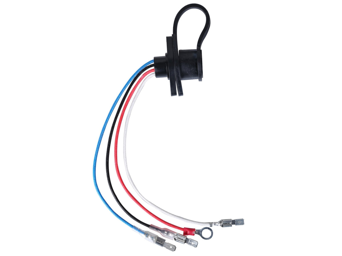 Bulldog Winch Plug and Wiring Harness for 12001x Black 20383