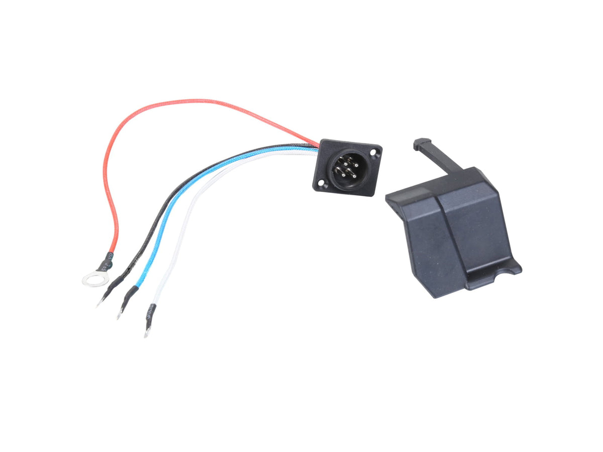 Bulldog Winch Plug Replacement for 10065X Series Black 20439
