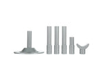Bulldog Winch Power Mountain Tallboy 6T Jack Stand 7pc Silver 50018