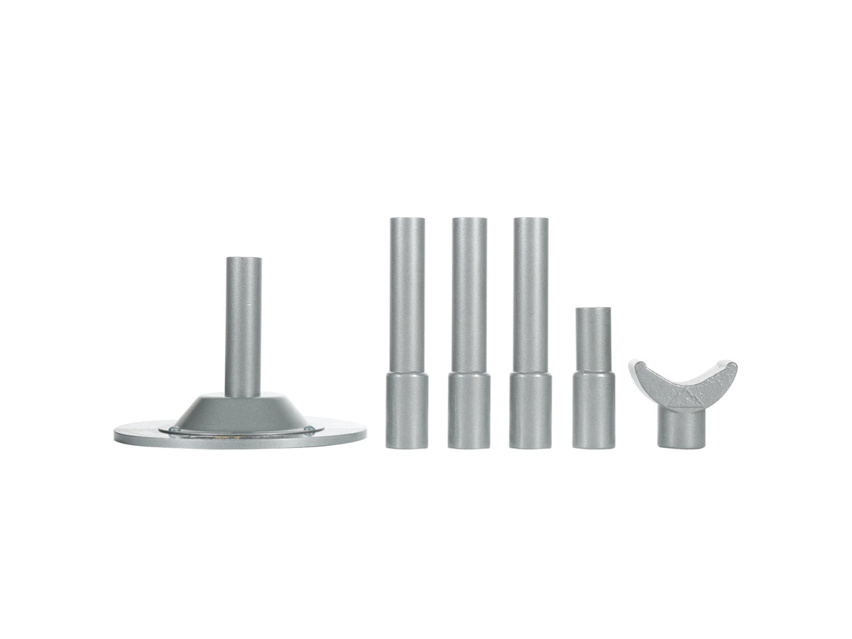 Bulldog Winch Power Mountain Tallboy 6T Jack Stand 7pc Silver 50018