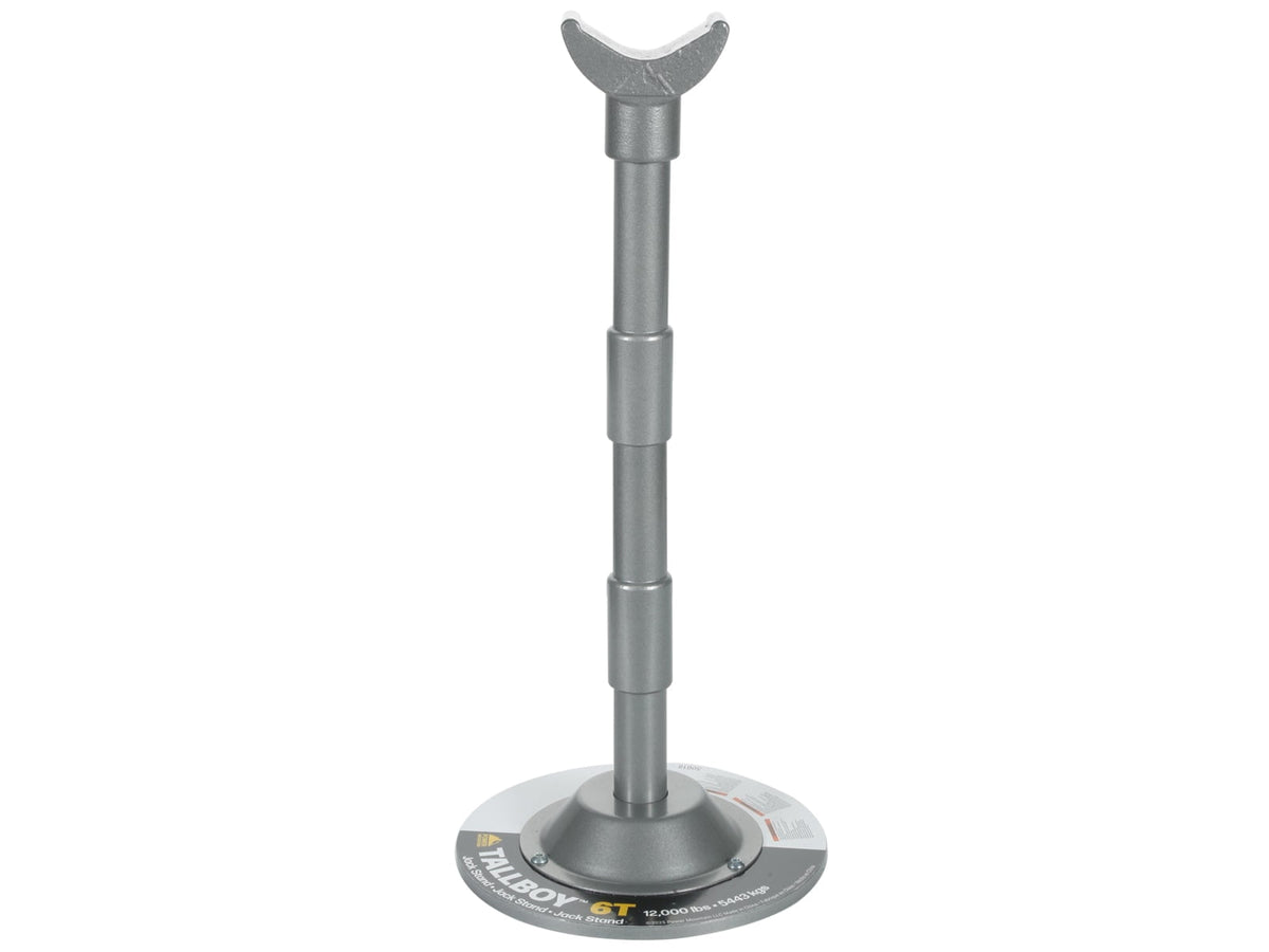 Bulldog Winch Power Mountain Tallboy 6T Jack Stand 7pc Silver 50018