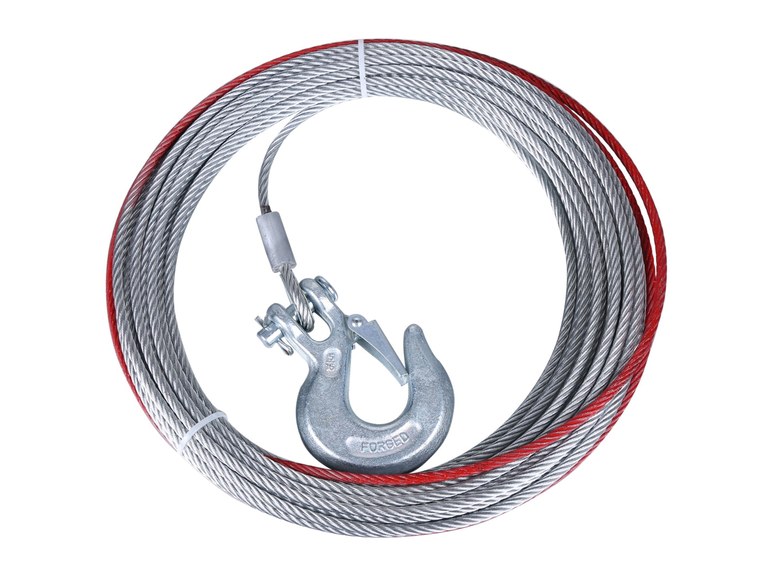 Bulldog Winch Wire Rope 3/16in x 50ft Replacement for 12001 Multi 20385