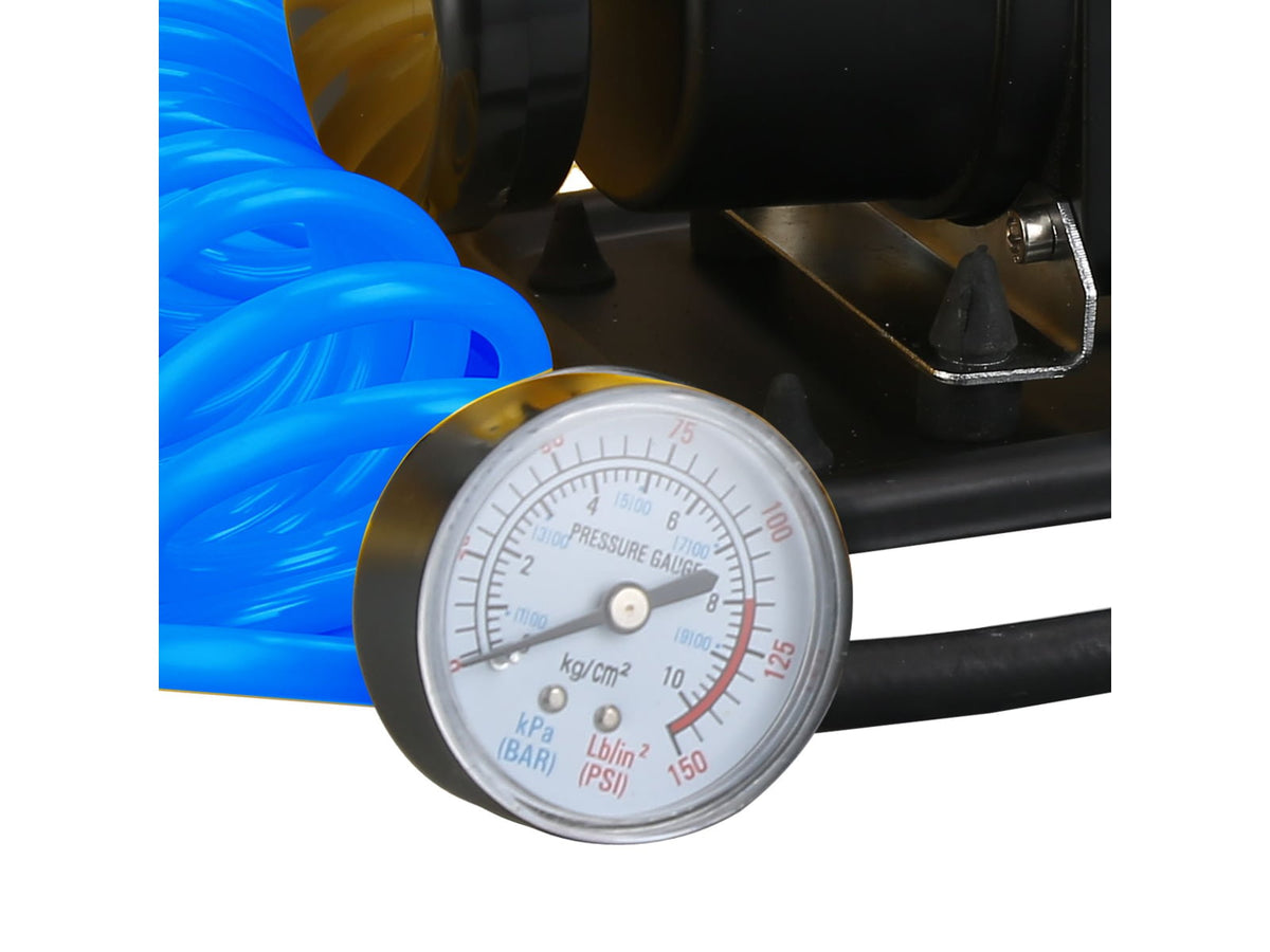 Bulldog Winch Compressor 150PSI Portable 1.6CFM Black 41002