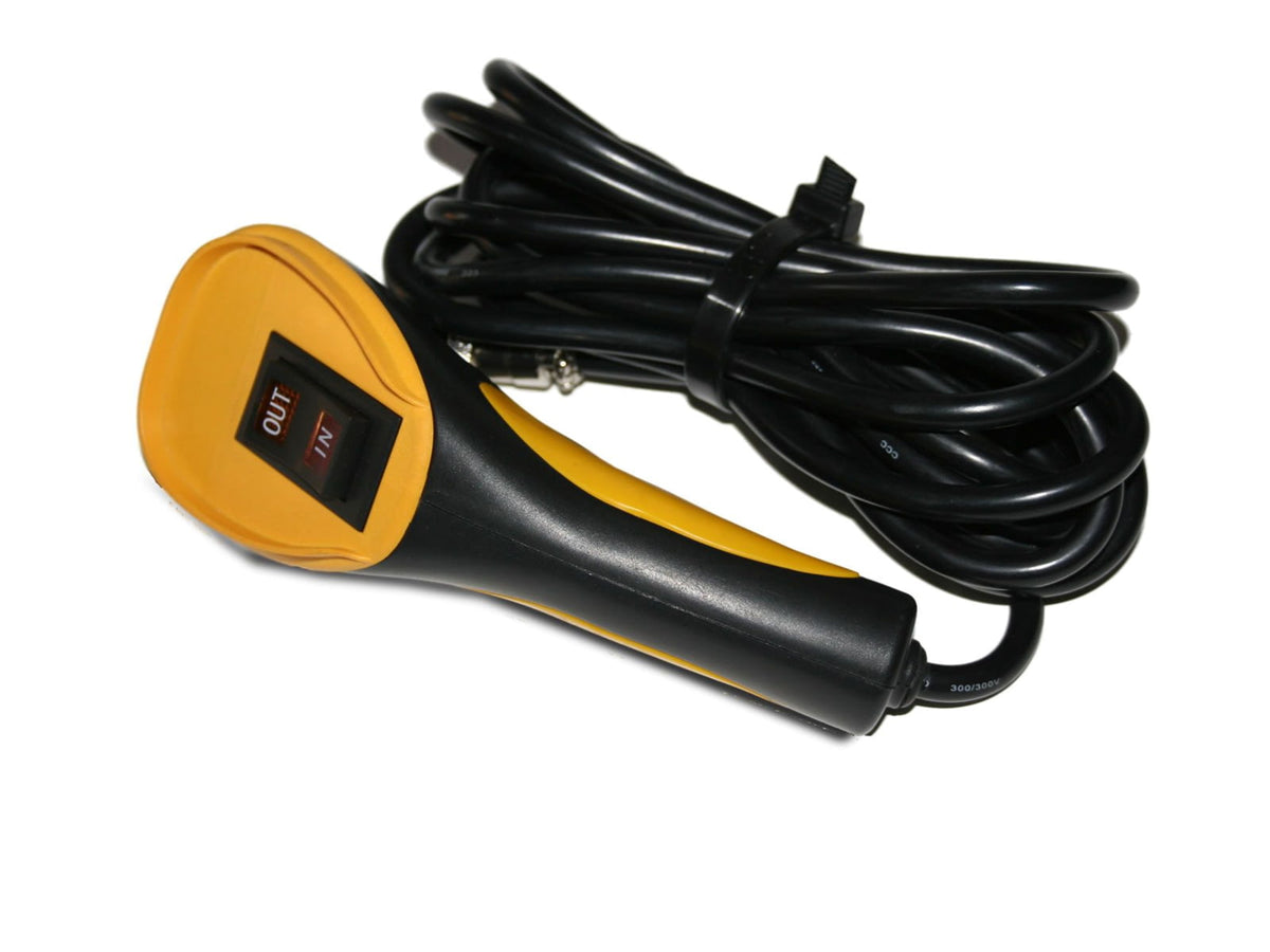 Bulldog Winch Hand Control Alpha 3-Prong Black 20125A