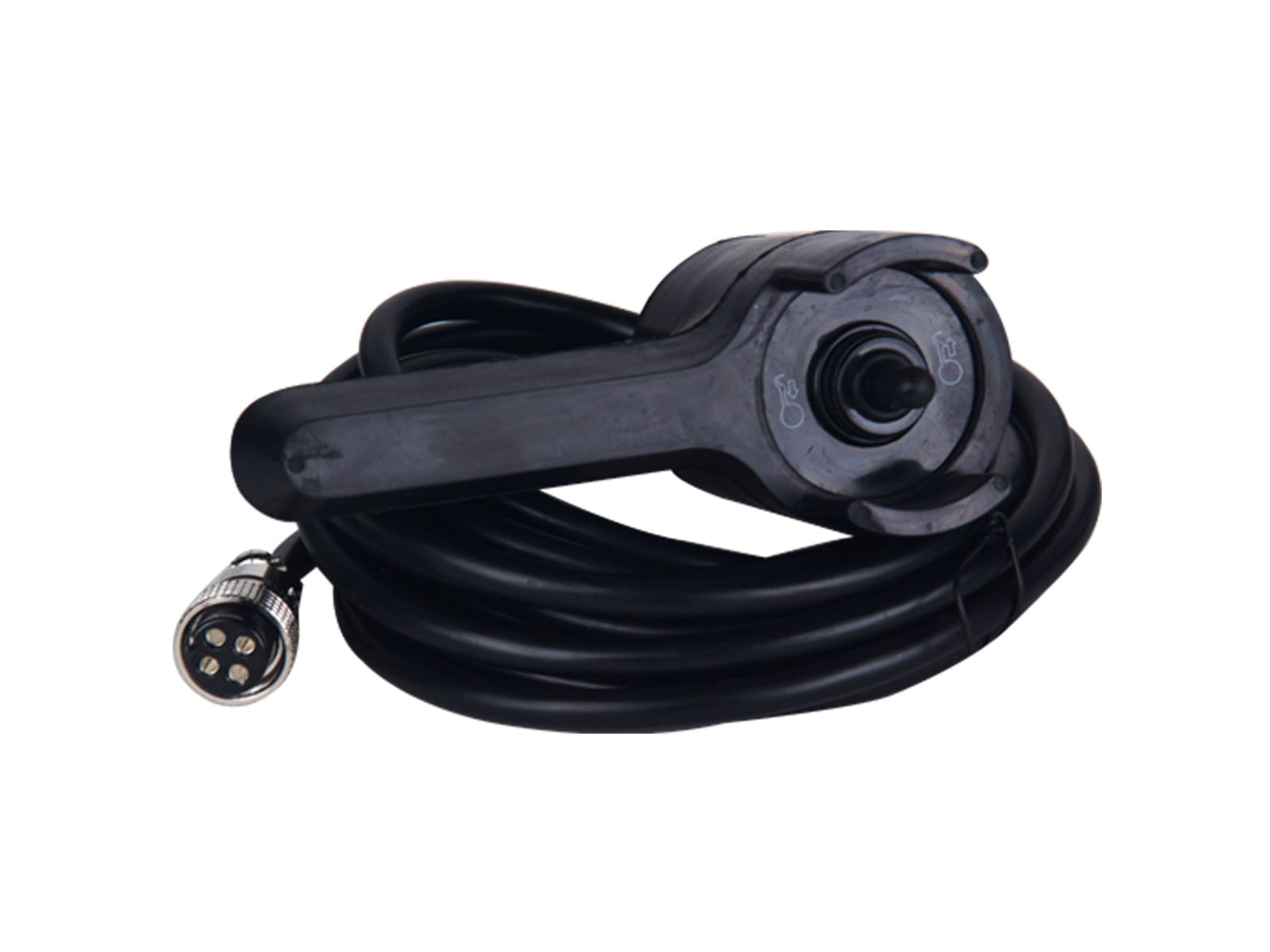 Bulldog Winch Hand Controller for 10057X Series 16.5K And 18.5K Winches Black