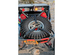 Bulldog Winch Horizontal Tire Ratcheting Y Tie-Down Strap Black 20363