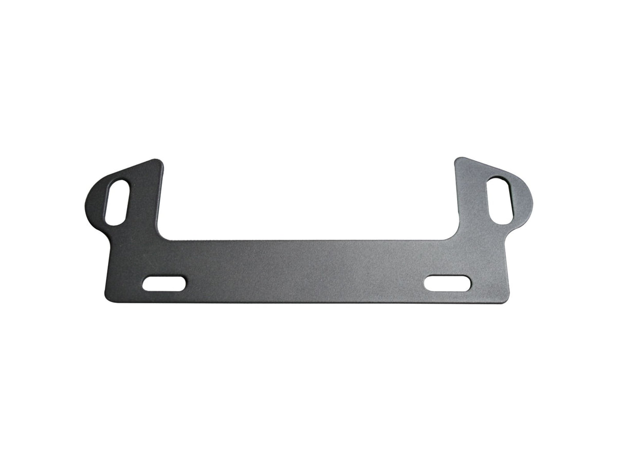Bulldog Winch License Plate Bracket Hawse Fairlead Black 20391