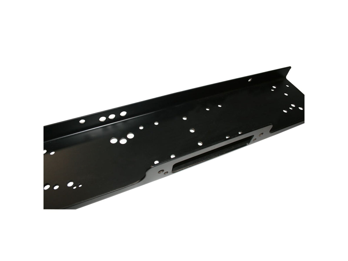 Bulldog Winch Mounting Plate Alpha/Large Truck Winches Black 20295