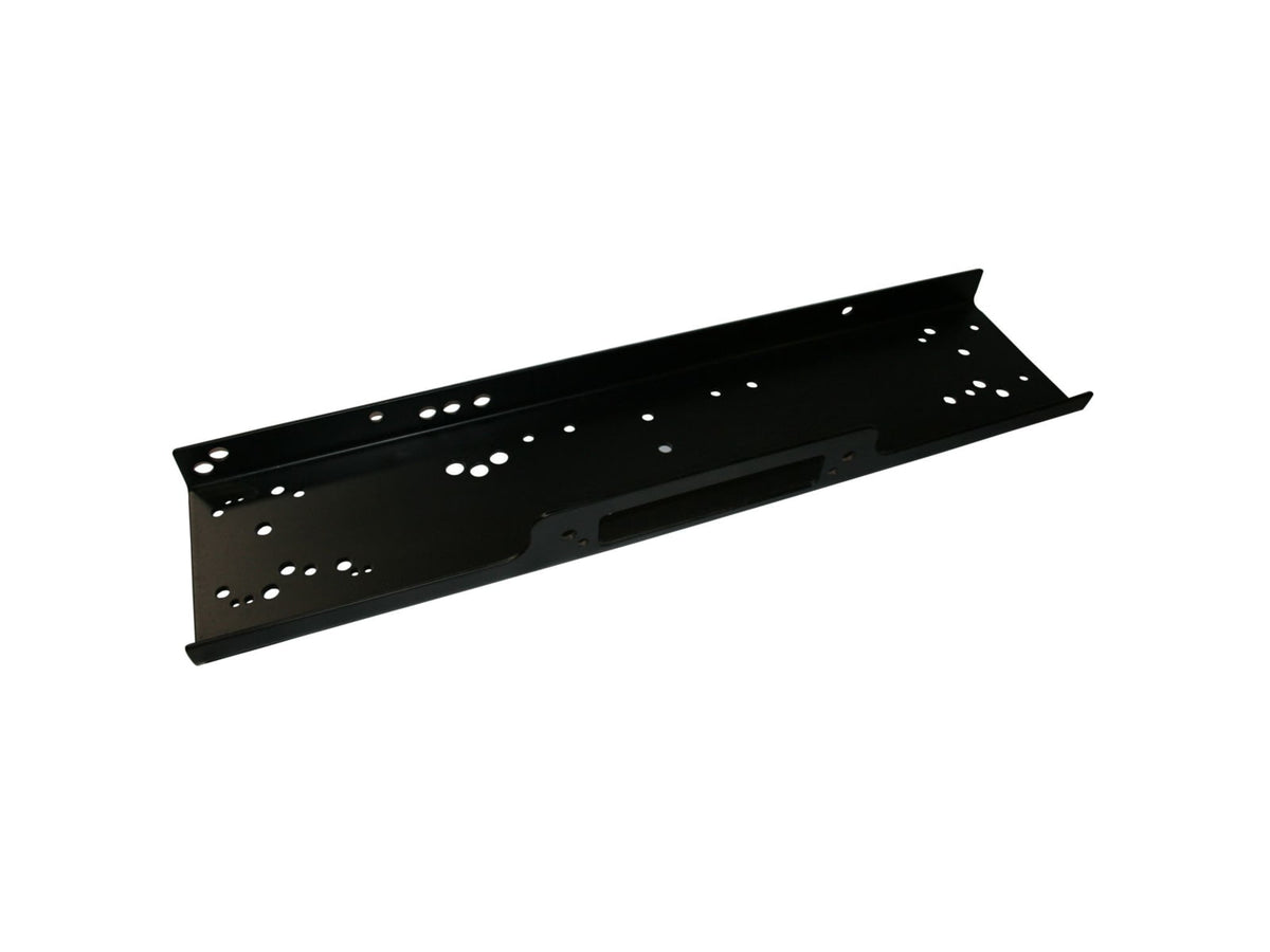 Bulldog Winch Mounting Plate Alpha/Large Truck Winches Black 20295