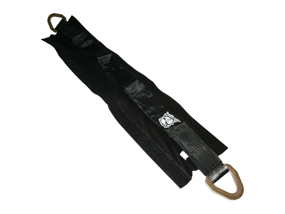 Bulldog Winch Padded Axle Strap Cover 2pcs Black 20327