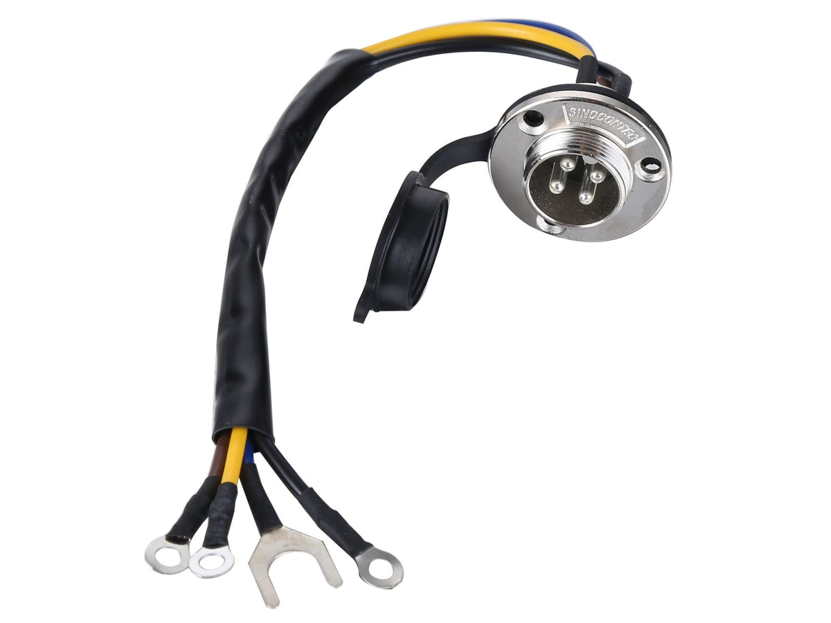 Bulldog Winch Plug Replacement for 16.5K And 18.5K Black 20399