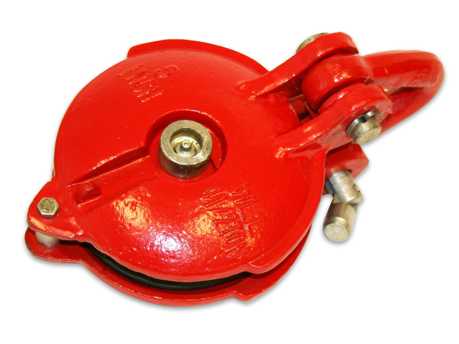 Bulldog Winch Pulley Block 24K BS 9K WLL Red