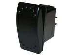 Bulldog Winch Rocker Switch - Momentary ON/OFF 4-Pin Black 20285
