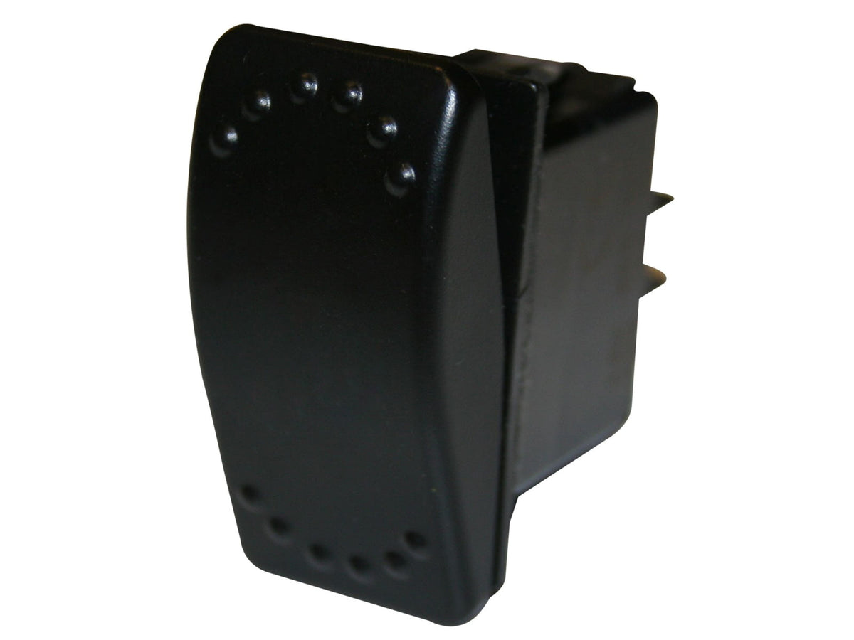 Bulldog Winch Rocker Switch - Momentary ON/OFF 4-Pin Black 20285