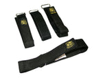 Bulldog Winch Storage Cinch Strap Set of 4 Black 20338