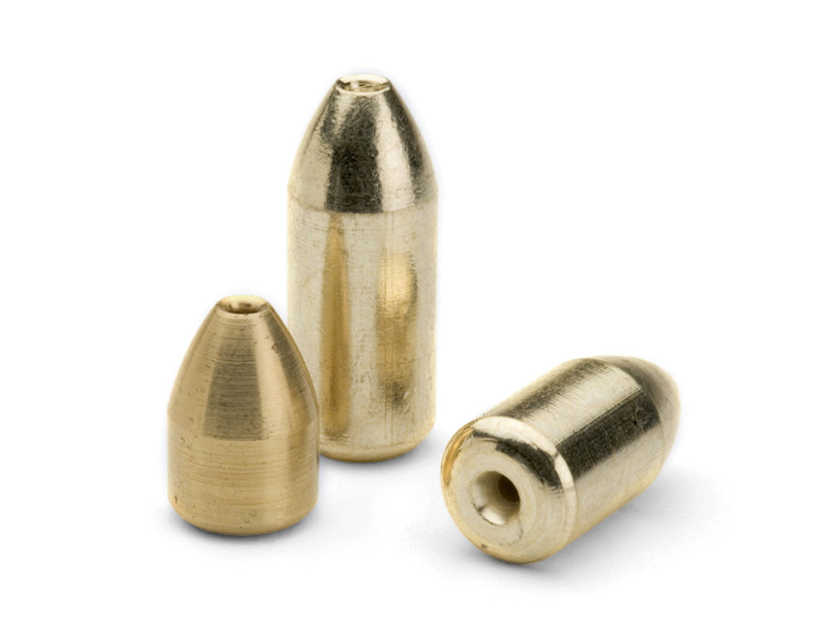 Bullet Weights Brass Carolina Sinker Polished BCWRK-6