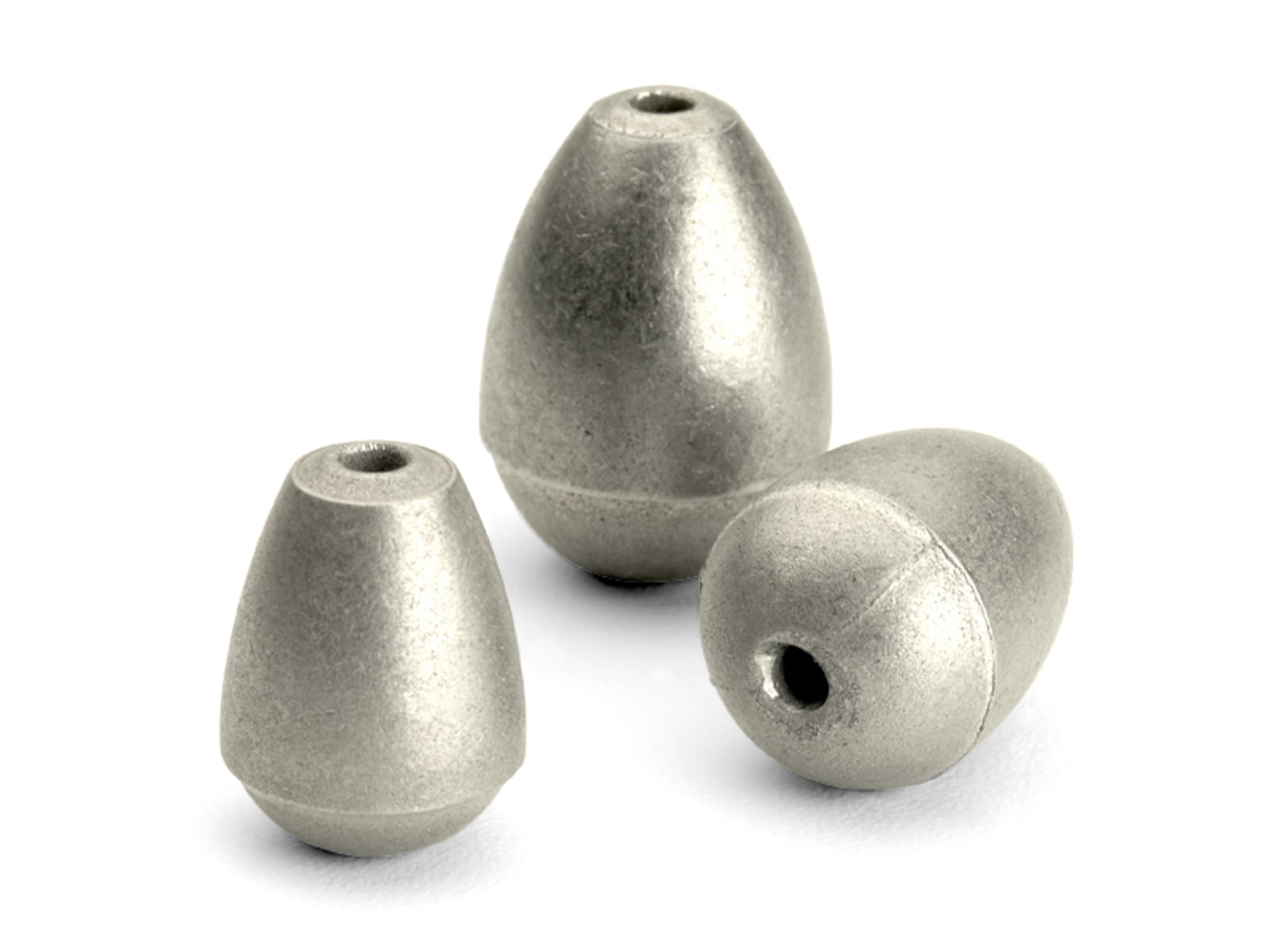 Bullet Weights Steel Egg Sinker in Zip Lock Bag 6 pc 1/2 oz