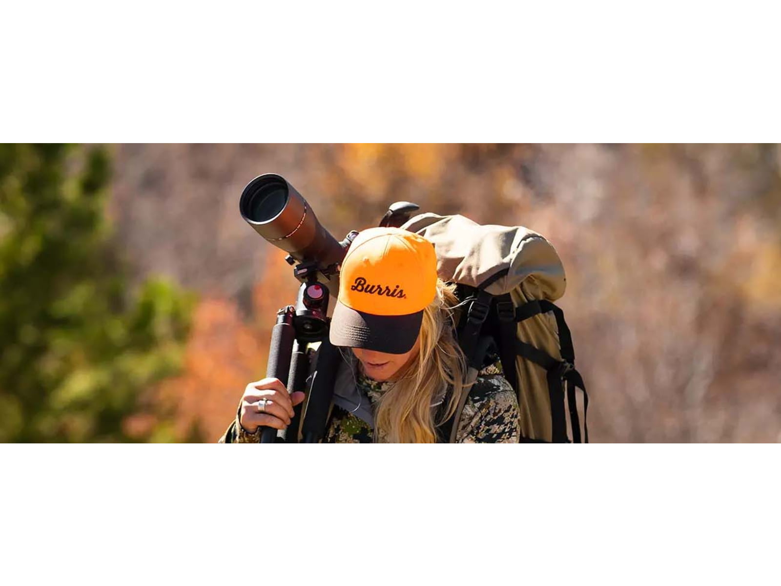 Burris Signature HD 20-60x85mm Spotting Scope Green/Gray