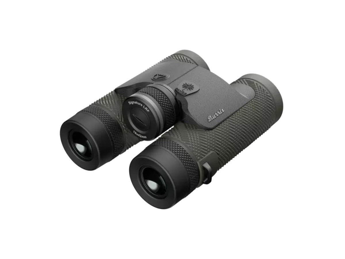 Burris Signature LRF 10x42mm Roof Prizm Rangefinder Binocular HD Glass CR2 Lithium Battery 5 -2600 yards Black 300299