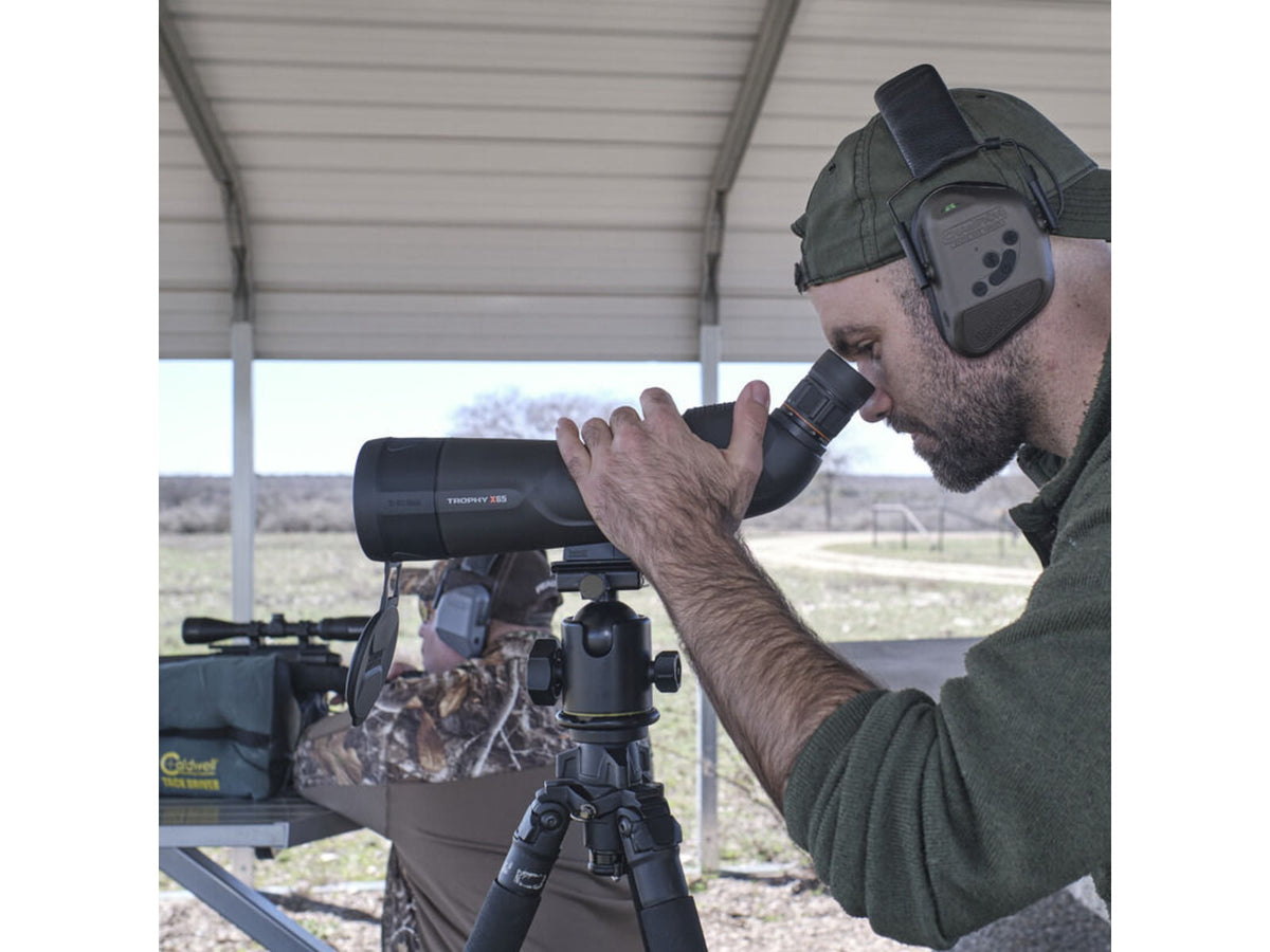 Bushnell Trophy Xtreme 20-60x65mm Spotting Scope 0.67 in Porro 45 degree WP Fully Multi-Coated Black 887520B