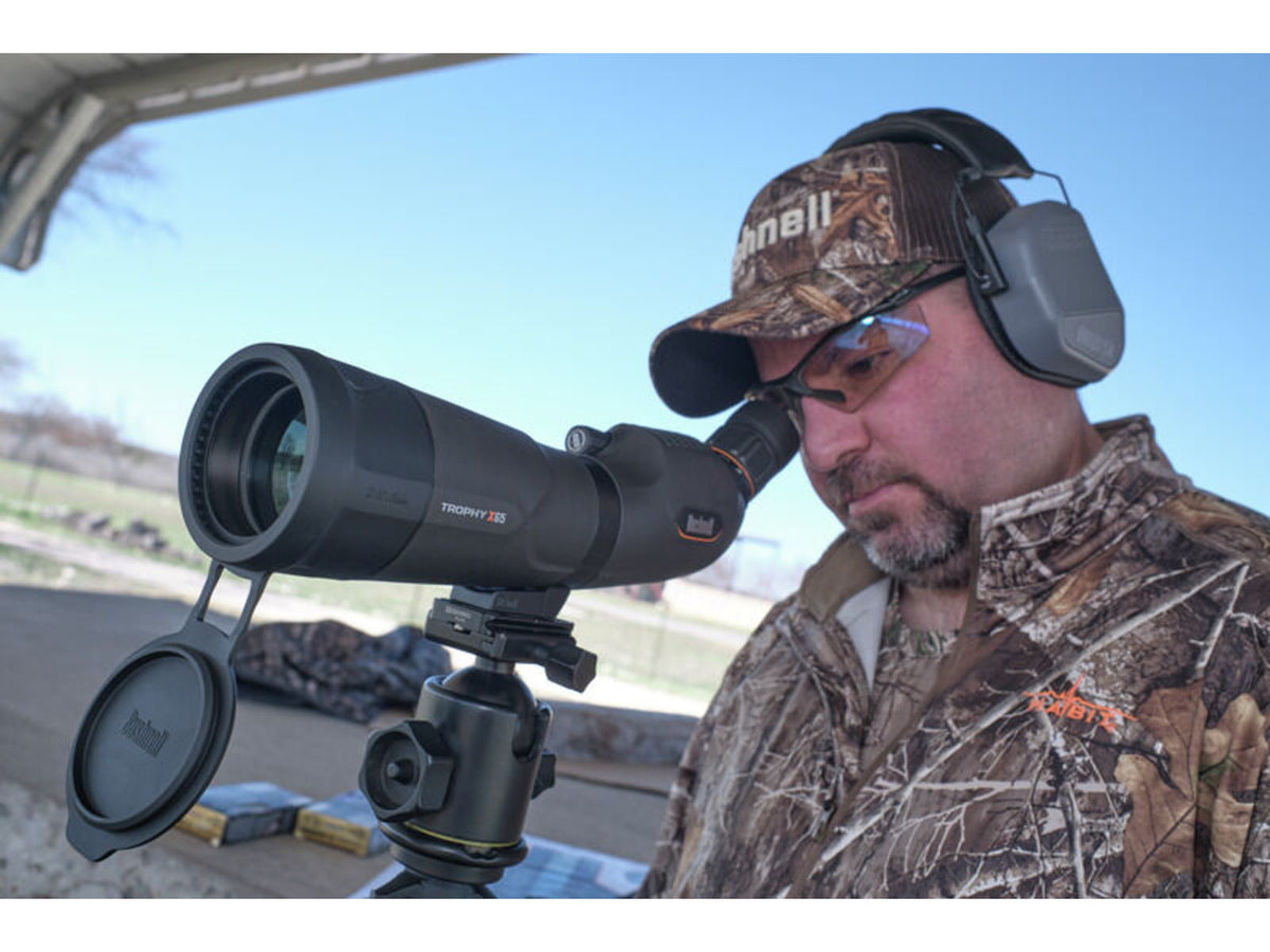 Bushnell Trophy Xtreme 20-60x65mm Spotting Scope 0.67 in Porro 45 degree WP Fully Multi-Coated Black 887520B
