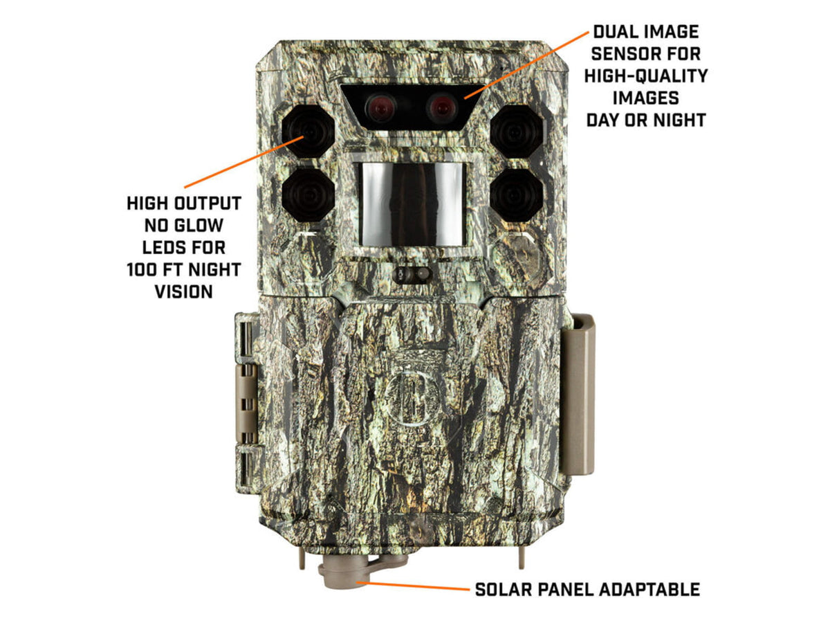Bushnell Core Dual Sensor No Glow Trail Camera Camo