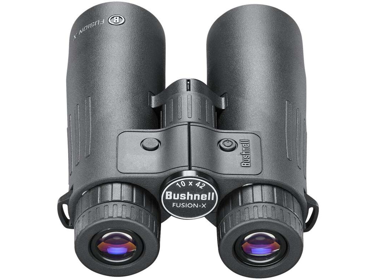 Bushnell Fusion X 10X42 Rangefinding Binoculars BK-7 Center Focus System Roof Prism Black