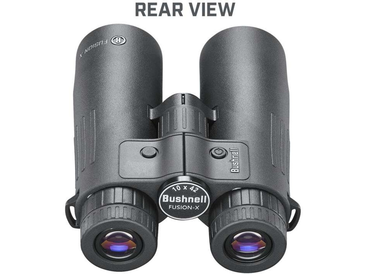 Bushnell Fusion X 10X42 Rangefinding Binoculars BK-7 Center Focus System Roof Prism Black
