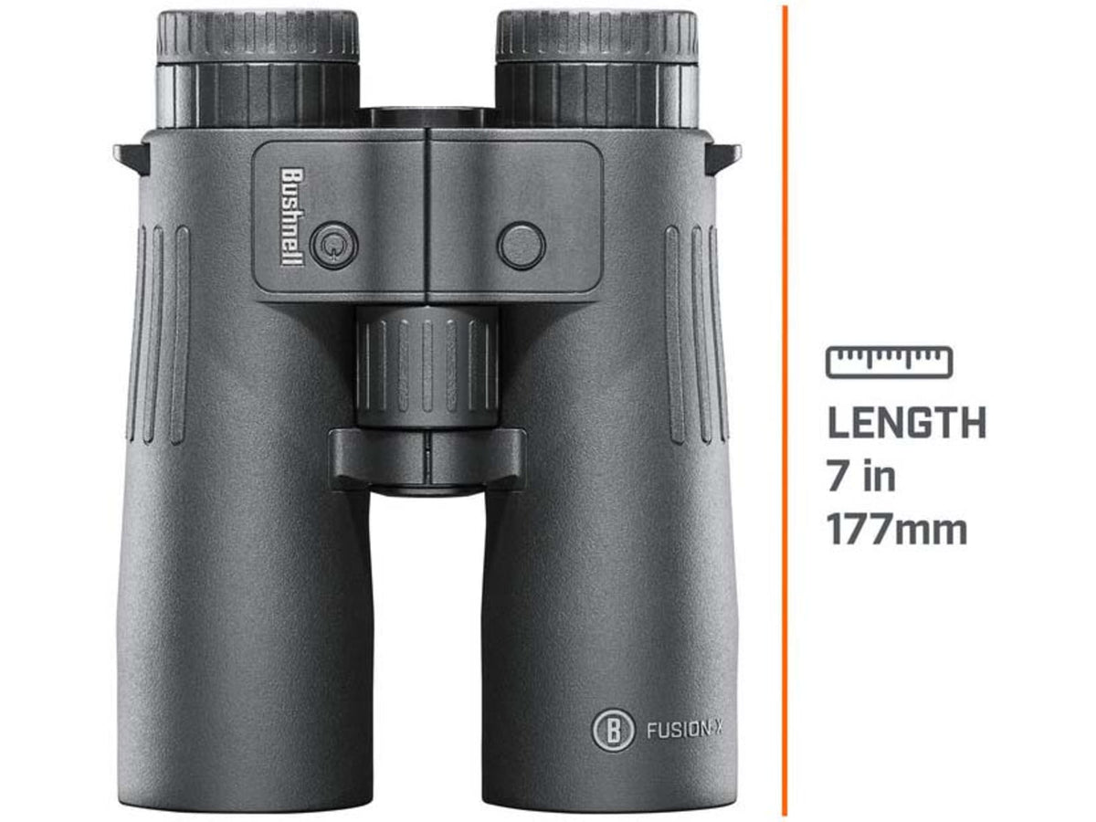 Bushnell Fusion X 10X42 Rangefinding Binoculars BK-7 Center Focus System Roof Prism Black