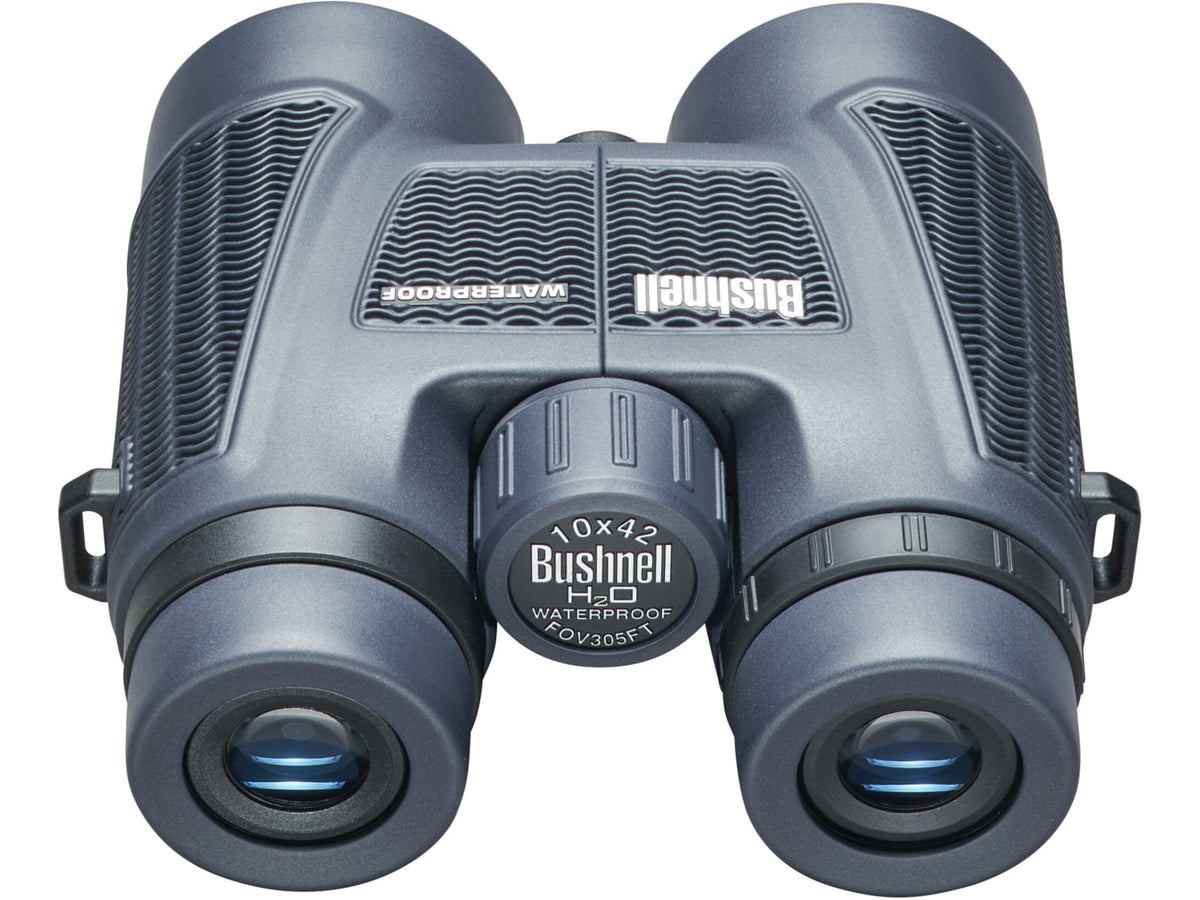 Bushnell H2O 10x42mm Roof WP/FP Binocular Twist Up Eyecups Box 6L Dark Blue