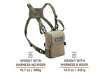Bushnell Vault Modular Optics Protection System Binocular Pack Green BABINPCT