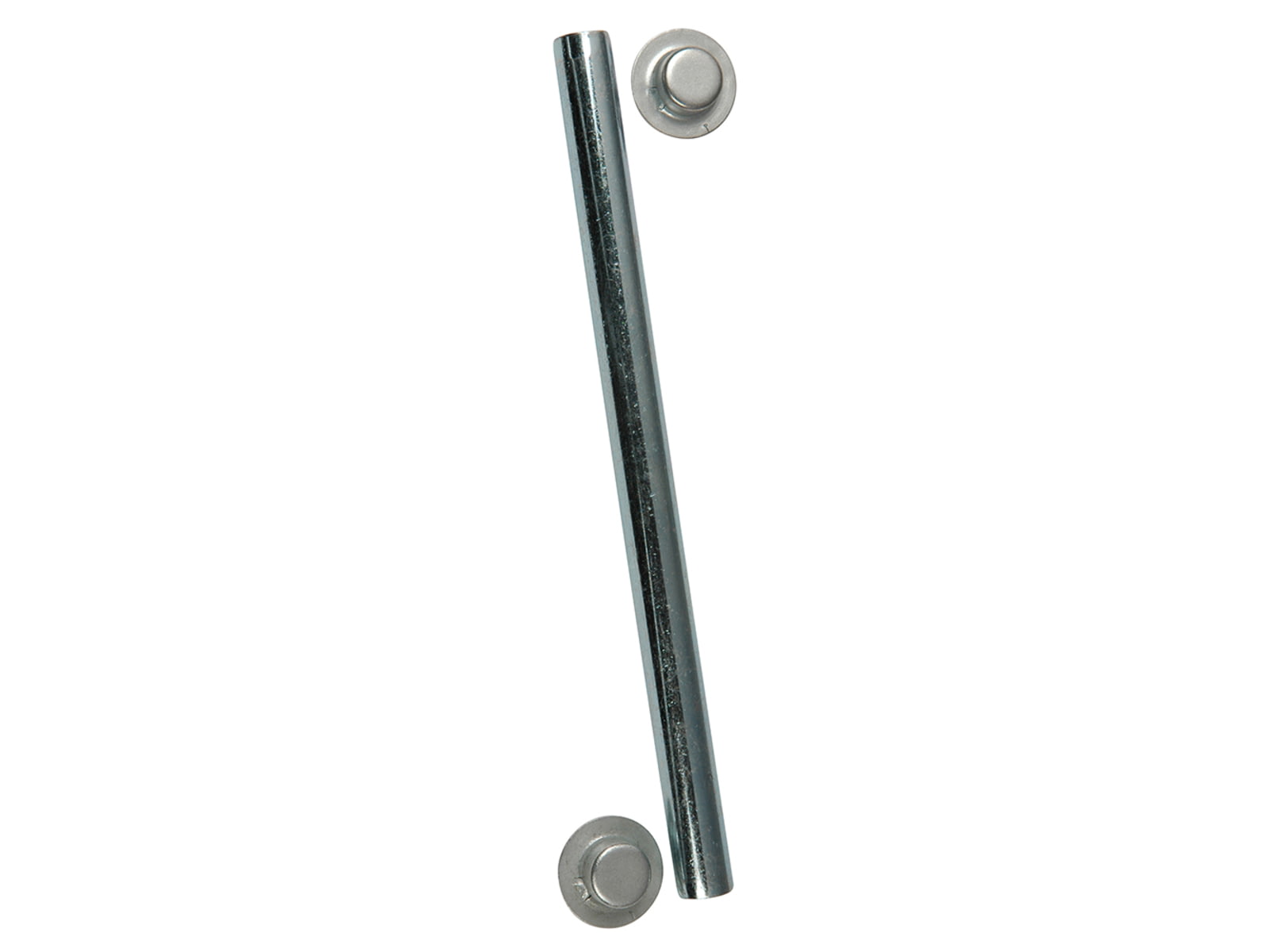 C.E. Smith Package Roller Shaft 1/2" x 5-1/4" w/Cap Nuts - Zinc 10700A