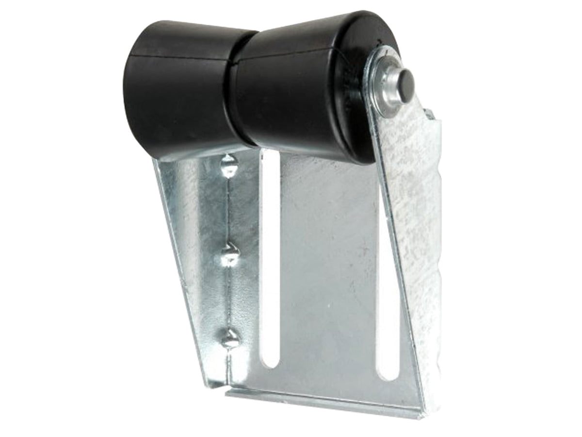 C.E. Smith Panel Bracket Assembly 5" Spool Roller - Black 10401G