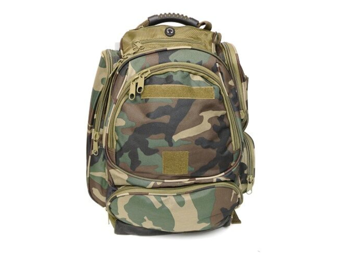 Cactus Jack Bounty Hunter Backpack 600 Denier Polyester Woodland Camo CJBHBWDL