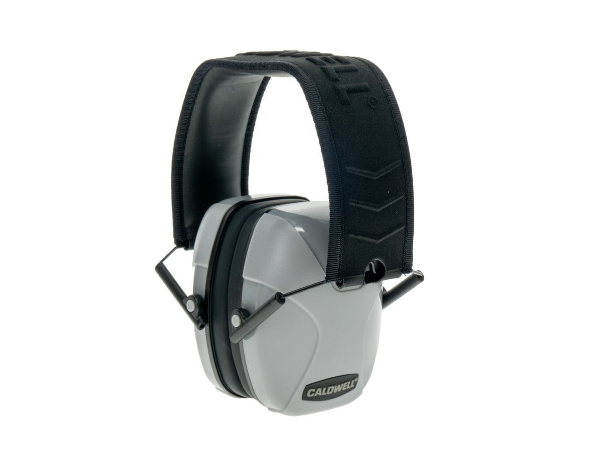 Caldwell Passive Hearing Protection 23dB NRR Low-Pro Gray 1103305