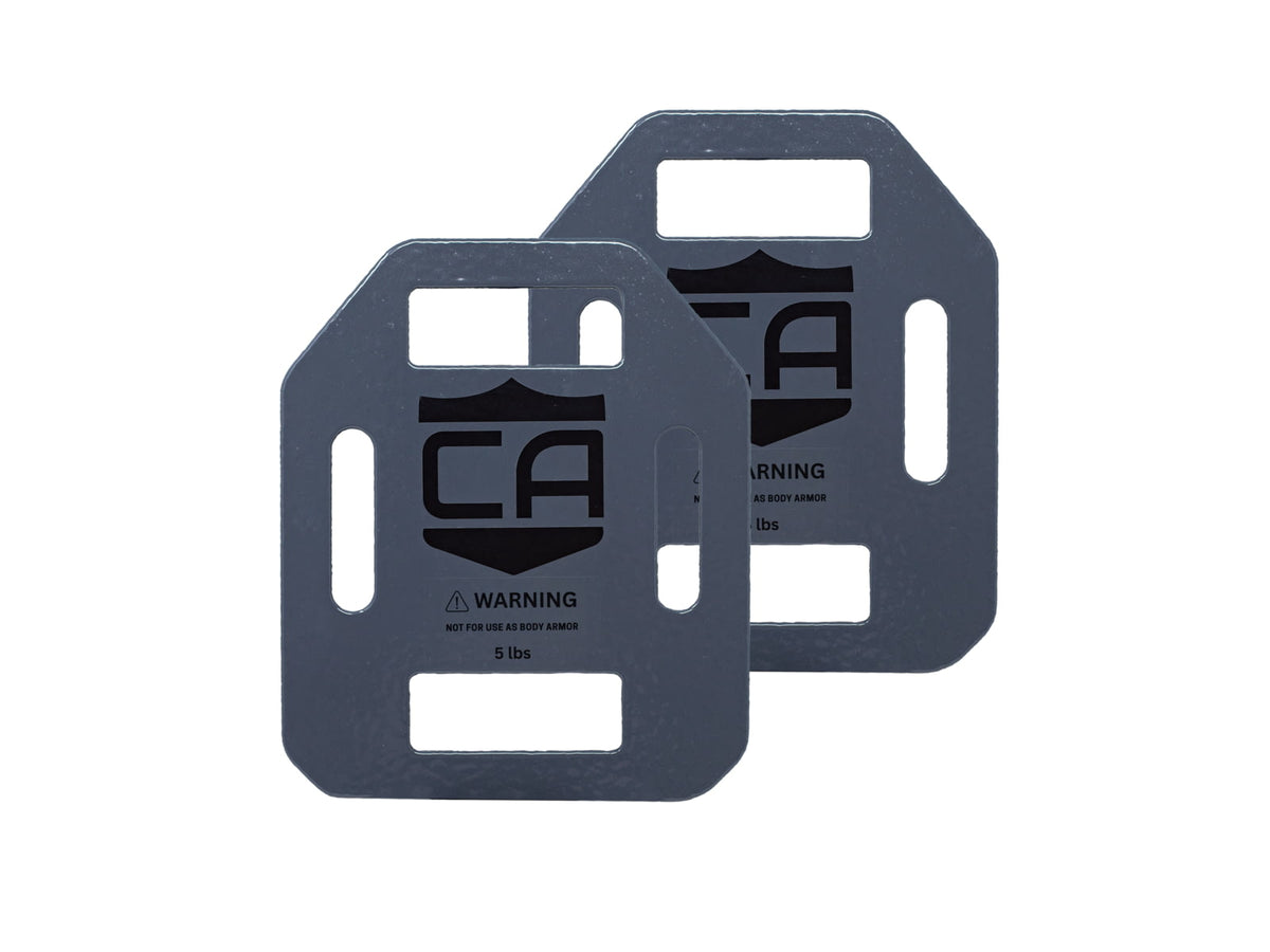 Caliber Armor Caliber Weighted Training Plates Pair of 7.5lb Plates 19-TP-1012S-7.5