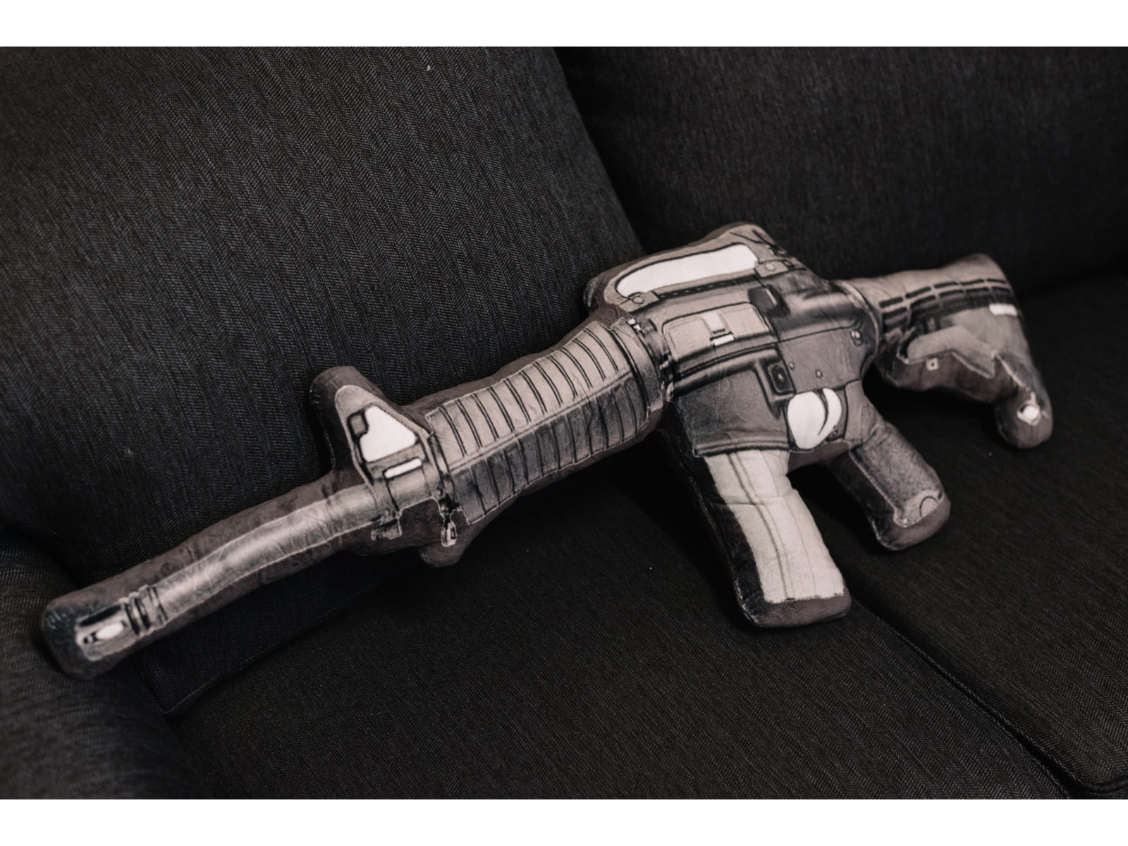 Caliber Gourmet Assault Rifle Pillow - CBG-GP-1053
