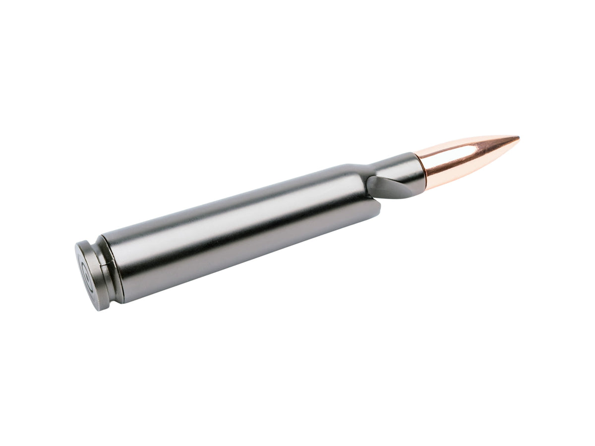 Caliber Gourmet Bullet Bottle Opener Matte Finish Black and Copper CBG-BO-01